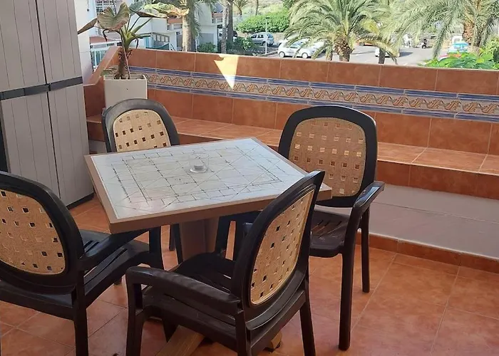 Lovely With Pool Apartament Costa Del Silencio